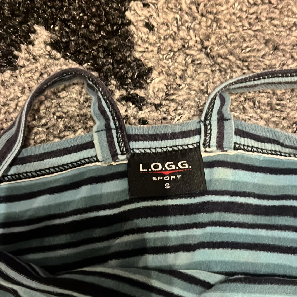 Randig linnetopp från L.O.G.G. Storlek s - 91