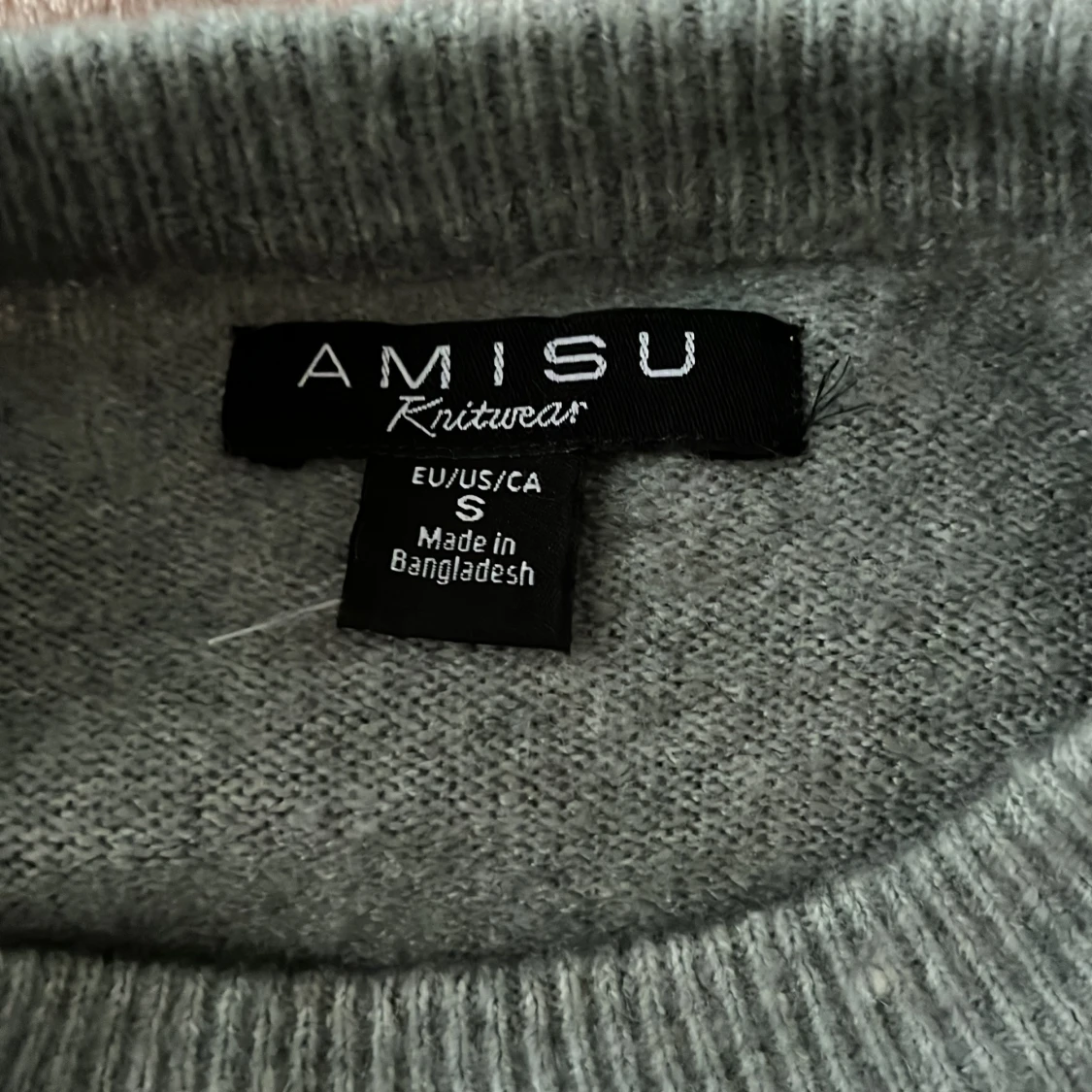 Grön stickad tröja från Amisu - 90