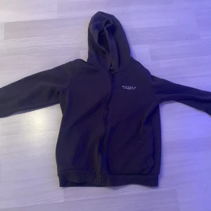 Svart huvtröja från McKenzie - Säljer en svart huvtröja från McKenzie i bra skick. Den är äkta också och Den har en dragkedja framtill och är perfekt för höst och vår. Tröjan är långärmad och gjord av ett mjukt material som känns skönt mot huden. Perfekt för en avslappnad stil eller träning.