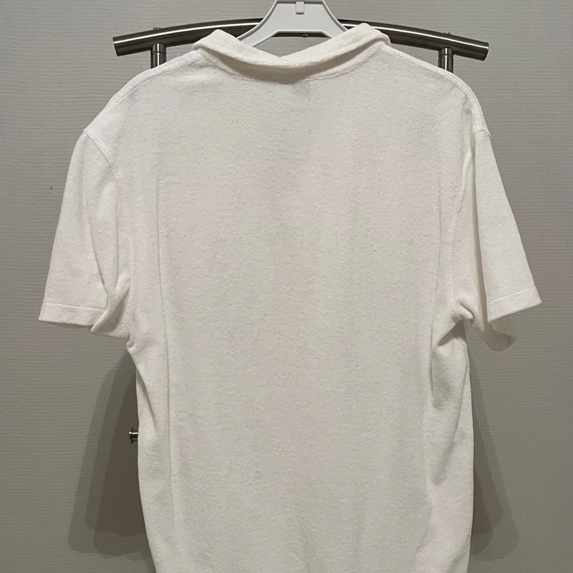 Vit frotté skjorta från brothers - 1