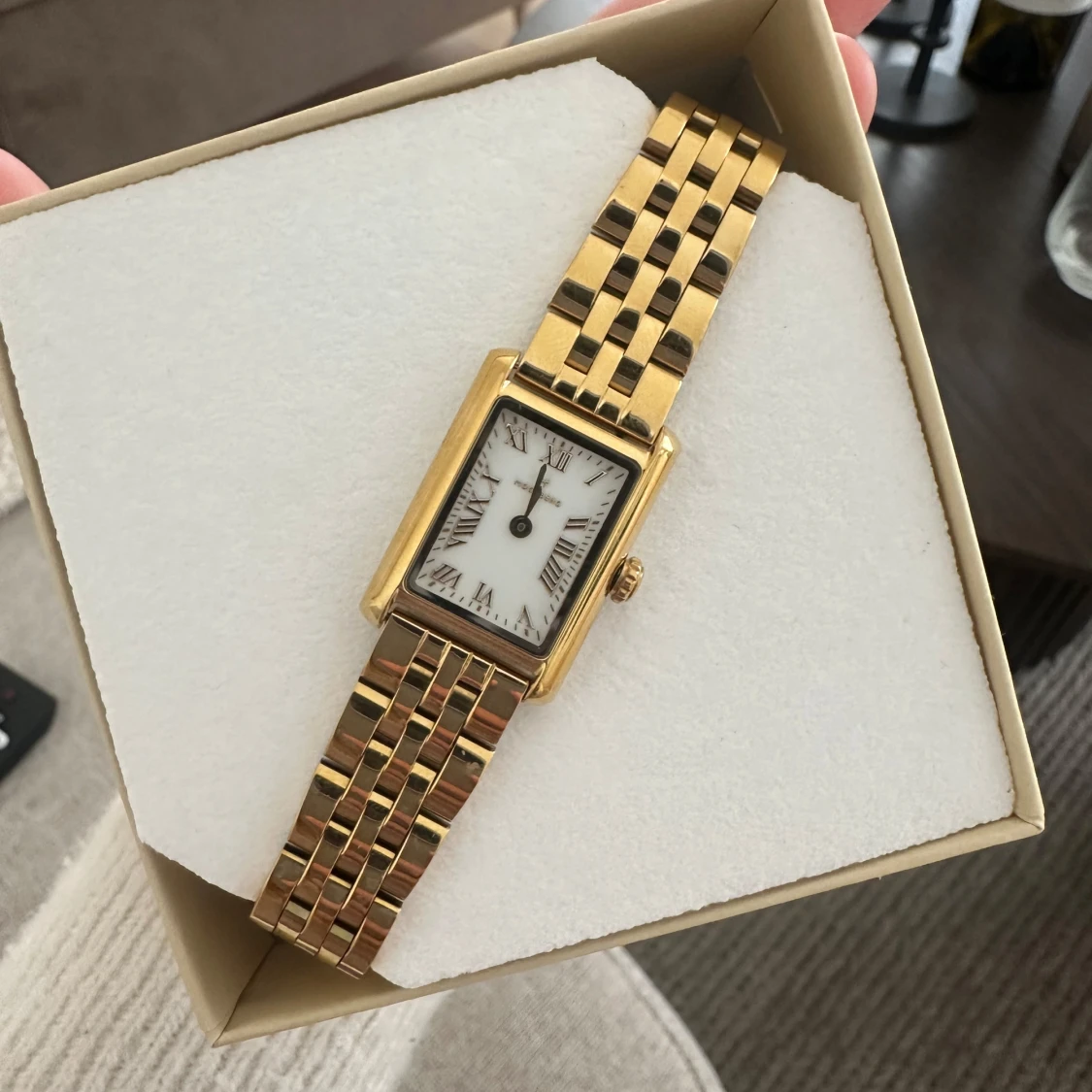 Guldfärgad klocka från Mockberg, Timeless Gold - 90