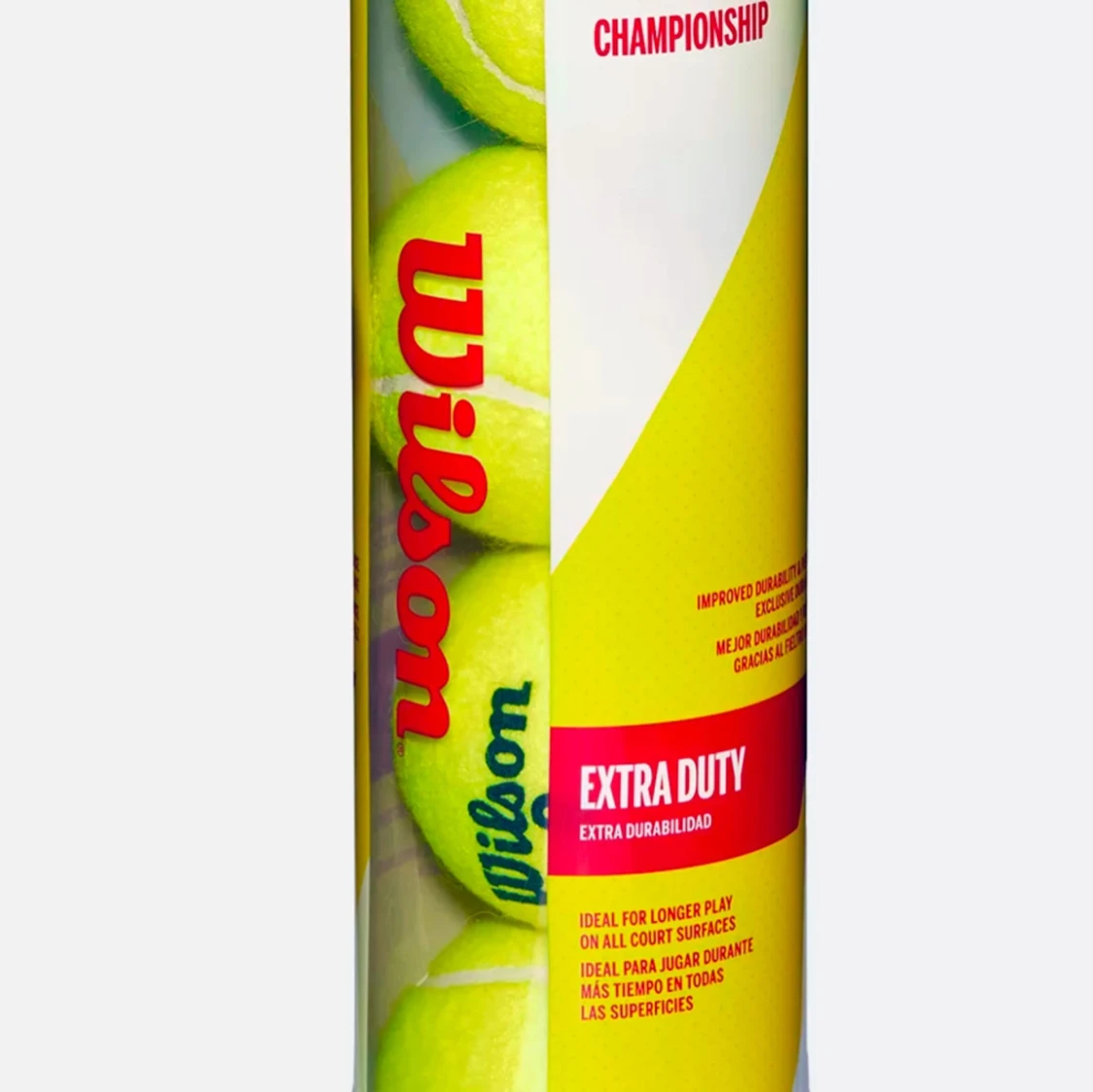 Wilson Championship Extra Duty Tennisbollar - 90