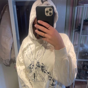 Looney tunes x Evan Rossell - Hoodien var en collab mellan looney tunes och artisten Evan Rossell. Det var en ”exklusive collection”. Kan såklart skicka mer bilder vid intresse!