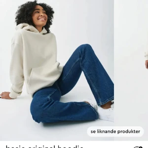Beige hoodie Gina  - Nyskick aldrig använt 