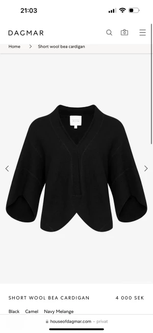 Dagmar kofta  - Säljer denna underbara kofta från Dagmar i modellen ”wool Bea cardigan” den är i strl S, använd fåtal gånger💖 perfekt till hösten!  Nypriset var 4000kr