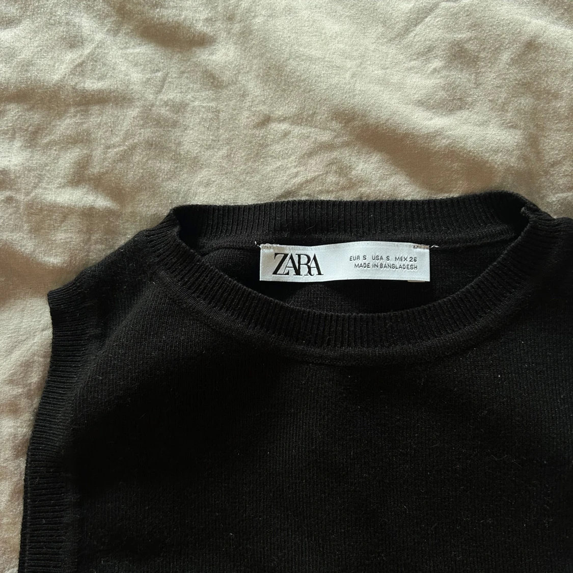 Svart Zara topp - 90