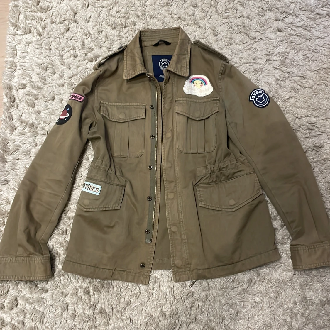Militär grön jacka från Svea - 1