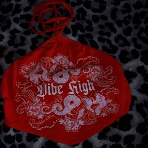 Besöka top - En top som passar till alla byxor. Knyts runt halsen och har spets vid magen. 