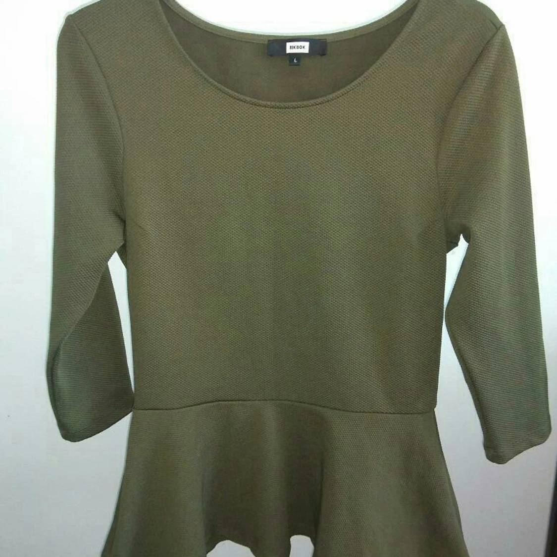 Olivgrön tröja strlk L