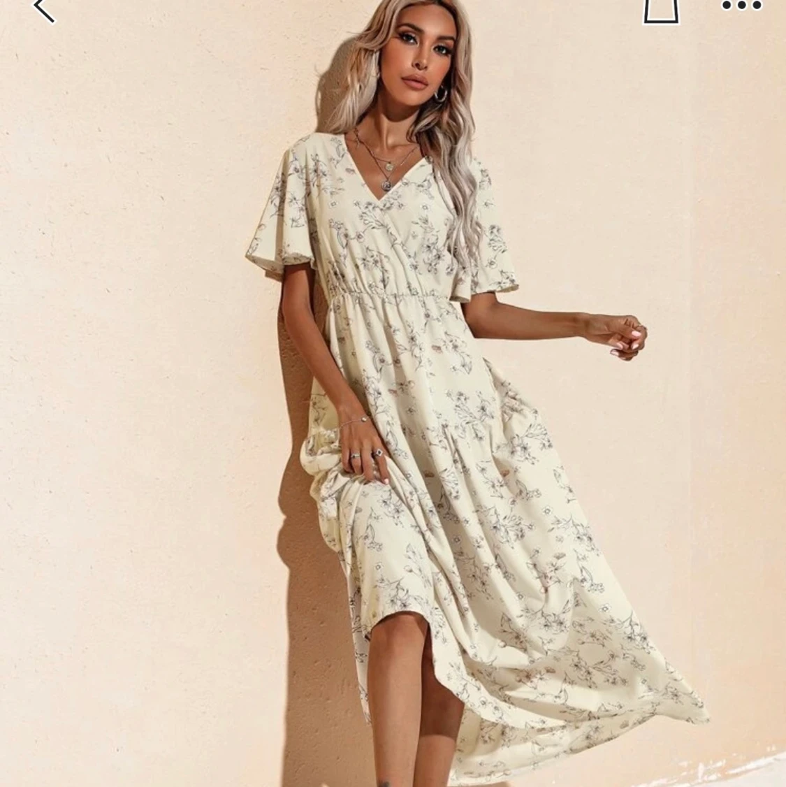 Klänning + solglasögon  - 91