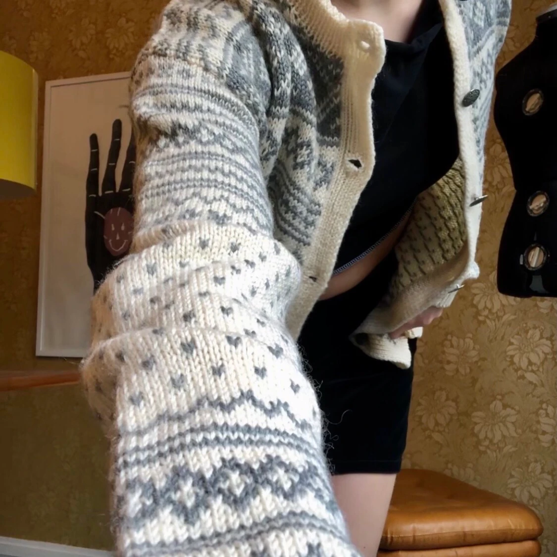 Stickad tröja  - 91