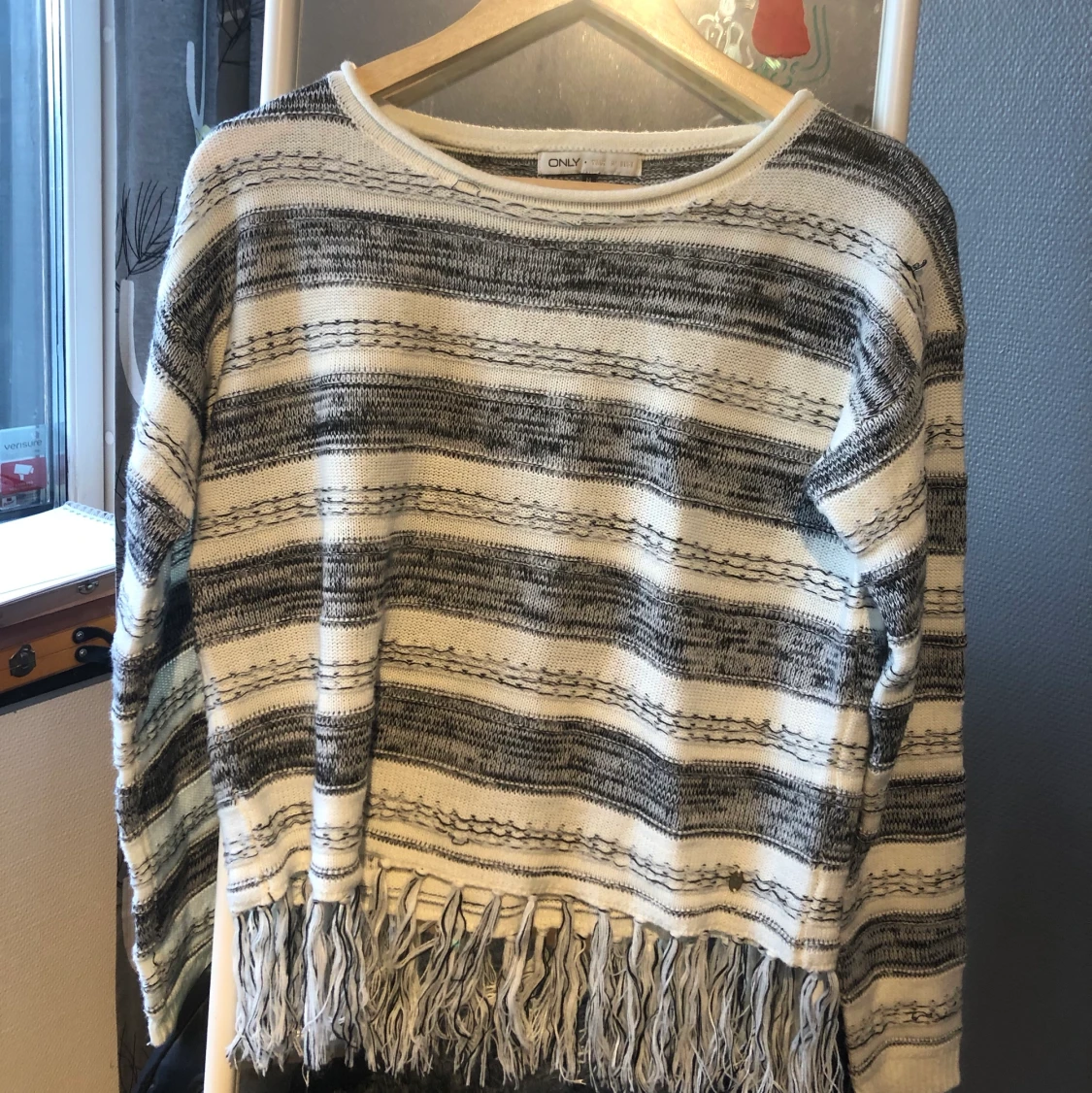 Mysig stickad tröja - 90