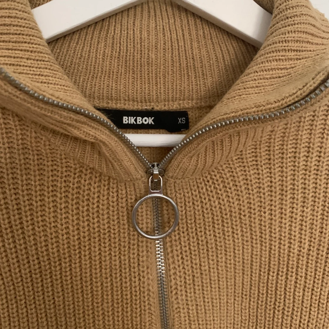 Halt zip Stickad - 90