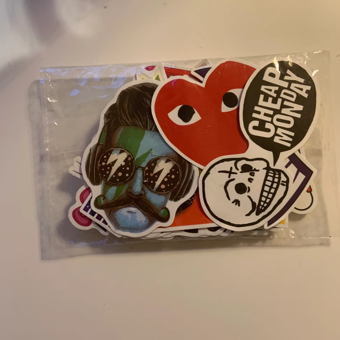 5 pack stickers💘 15 kr - 90