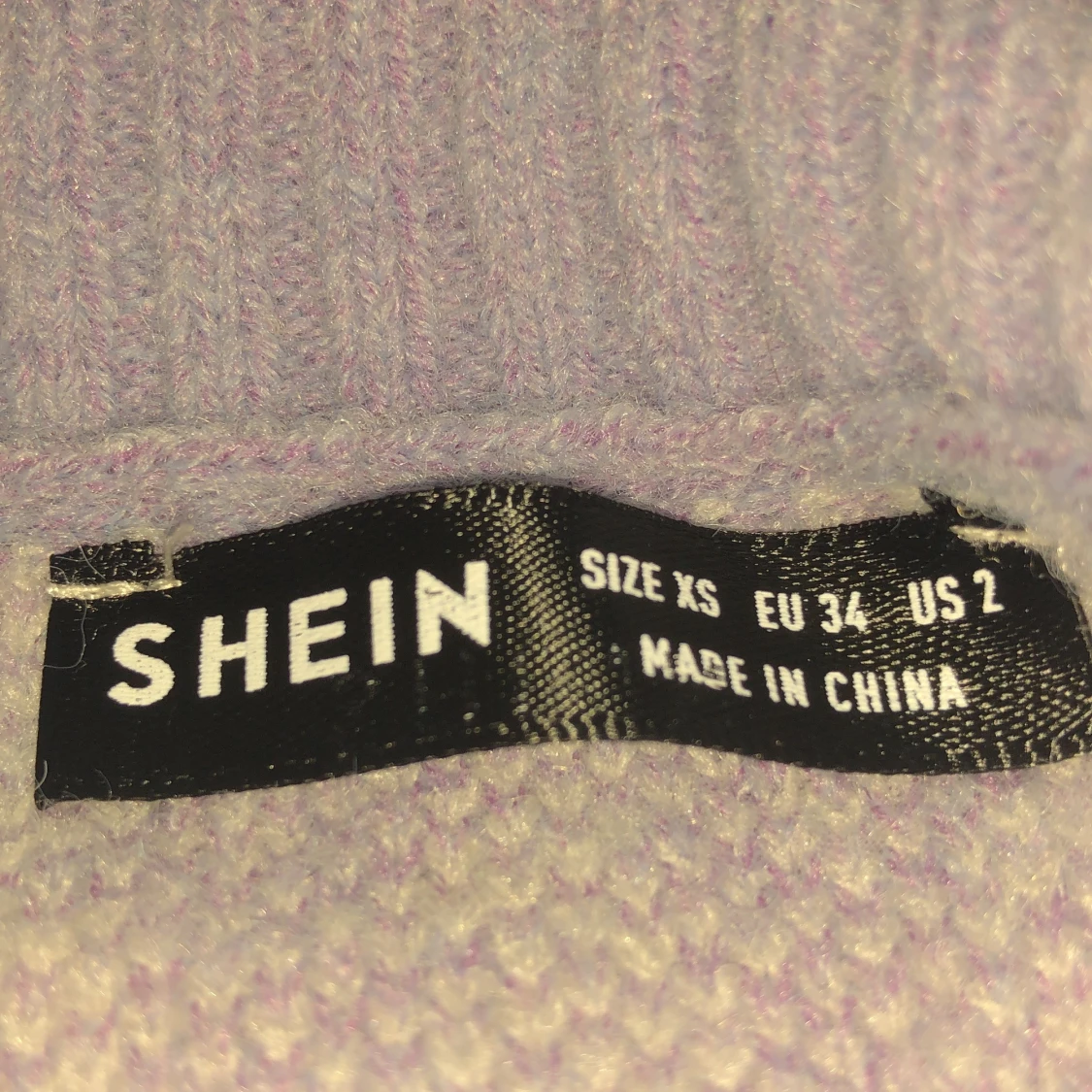 stickad väst i strl Xs 