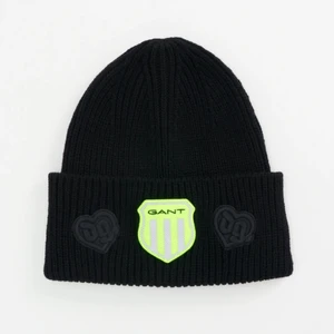 DRAIN GANG X GANT MÖSSA - Svart mössa från dg's nya kollektion i samarbete med GANT. (Använd)