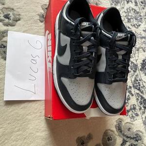 Nike Dunk Low Georgetown/Wolf Grey EU40 - Säljer eftertraktade nike dunk Georgetown storlek 40. Endast Swish. Skriv vid frågor!
