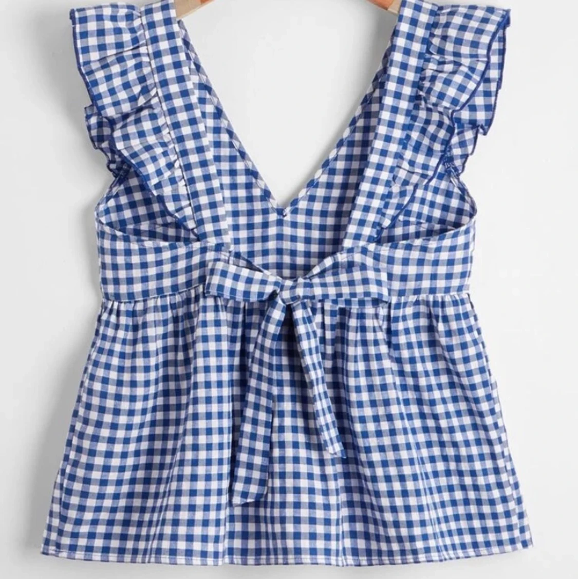 Stockholmsstil volang topp - 90