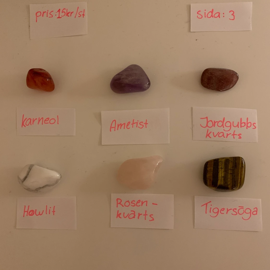 Äkta kristaller i super skick!  - 91