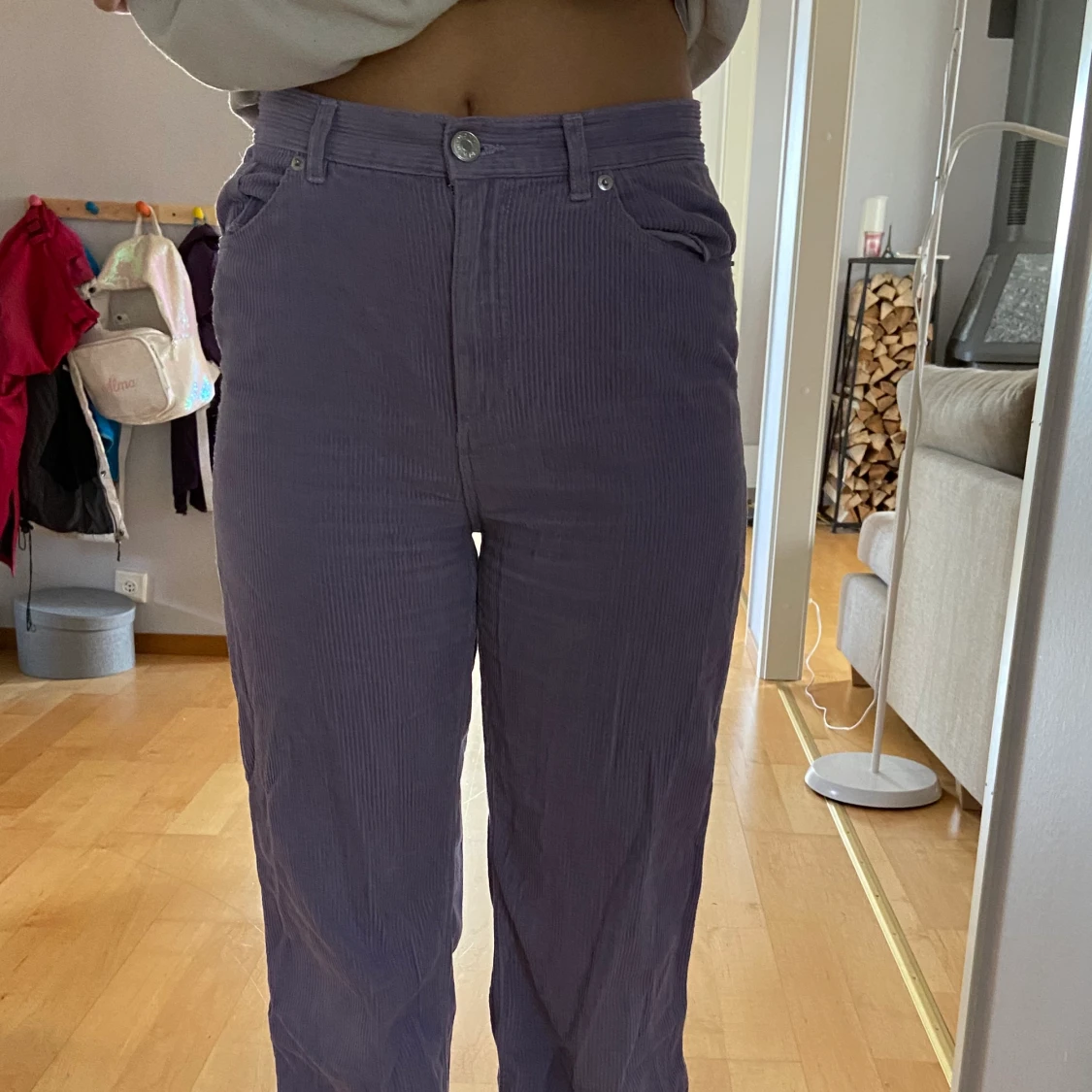 Lila manchester byxor - 91