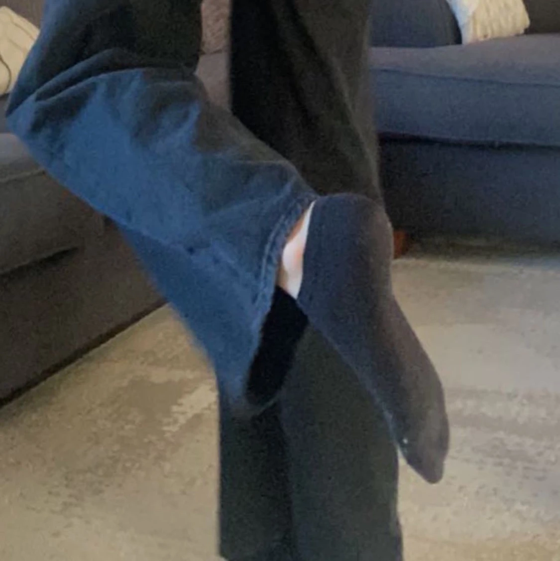 Svarta vida jeans - 91