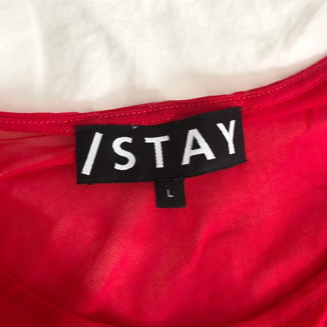 röd mesh tröja - 91