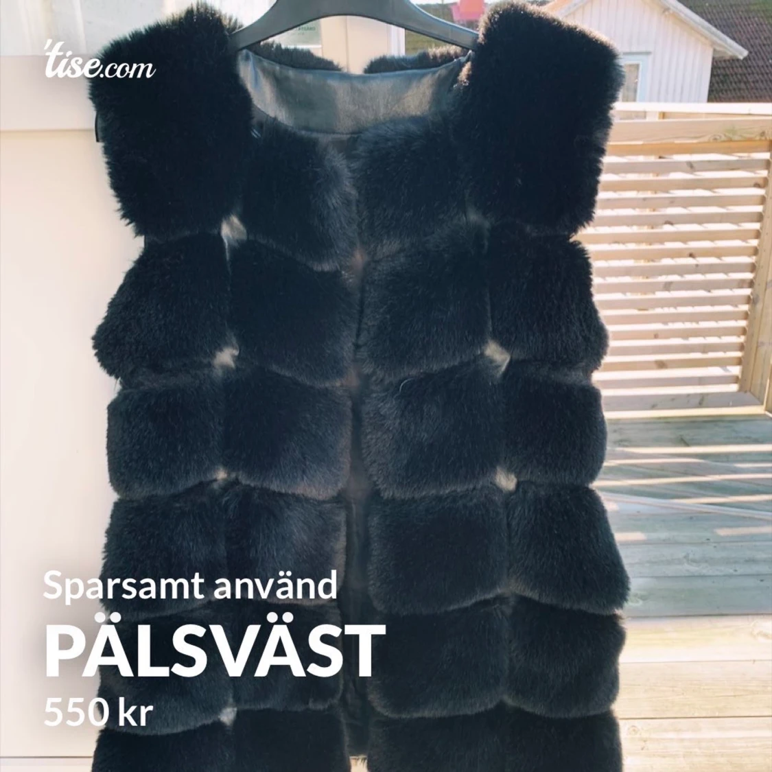 Super snygg pälsväst 