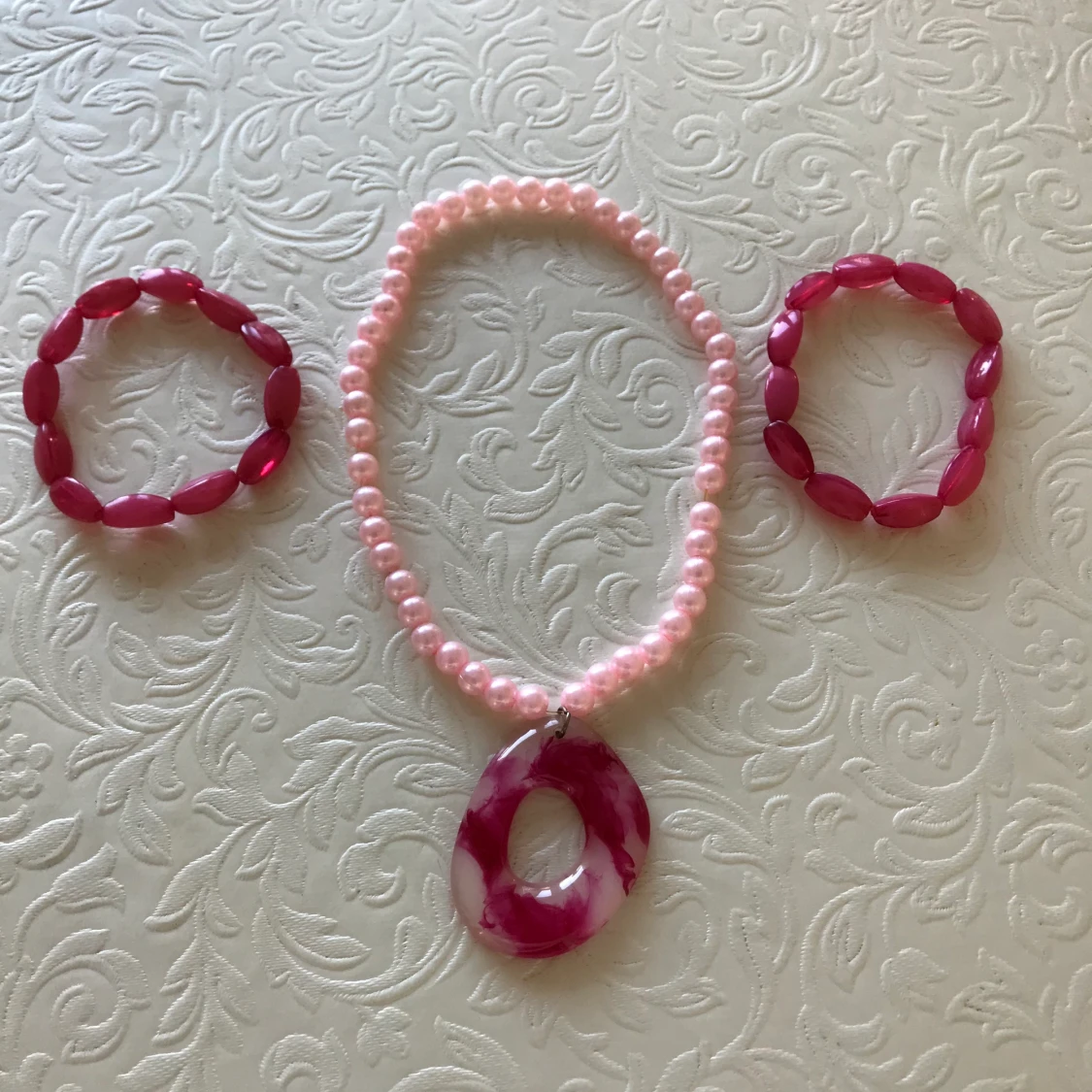 Rosa accessoarer  - 90