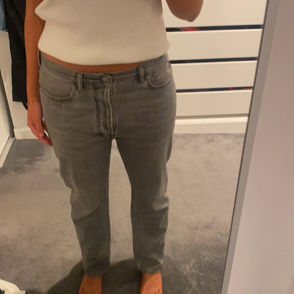 Low waist Acne jeans