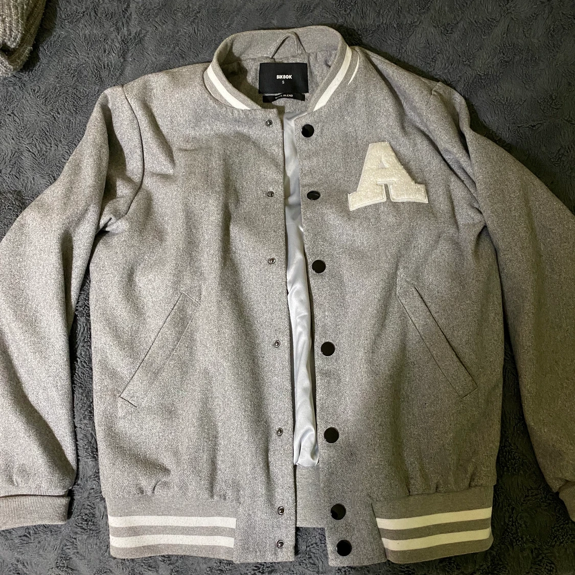 Baseball inspirerad jacka