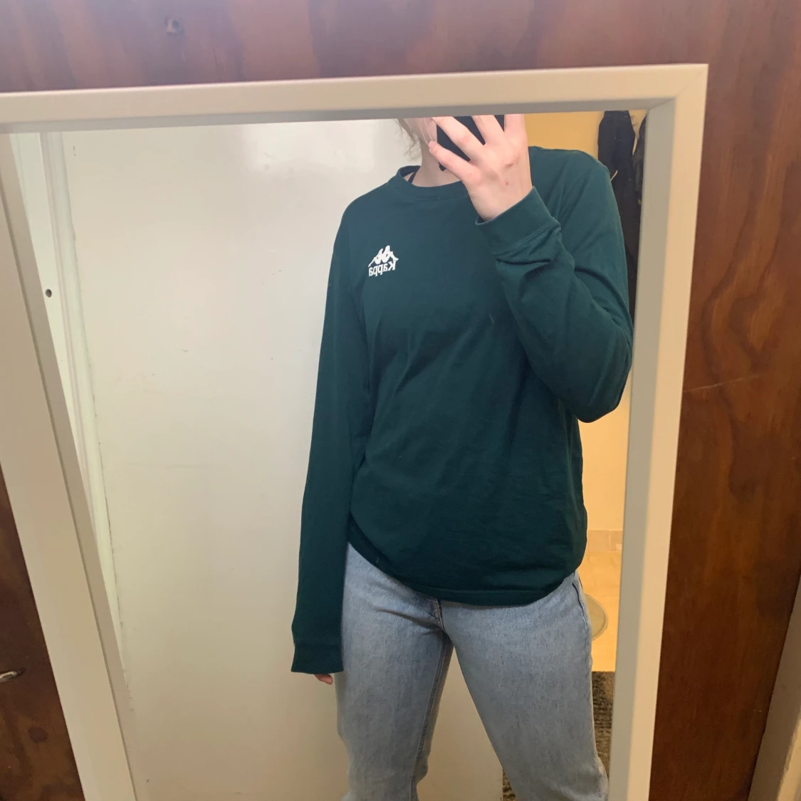 Långärmad ifrån kappa