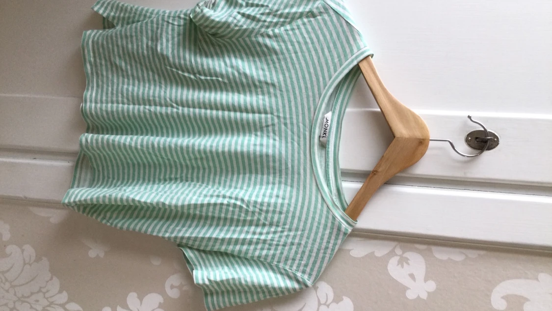 En grön topp i stl XS - 90