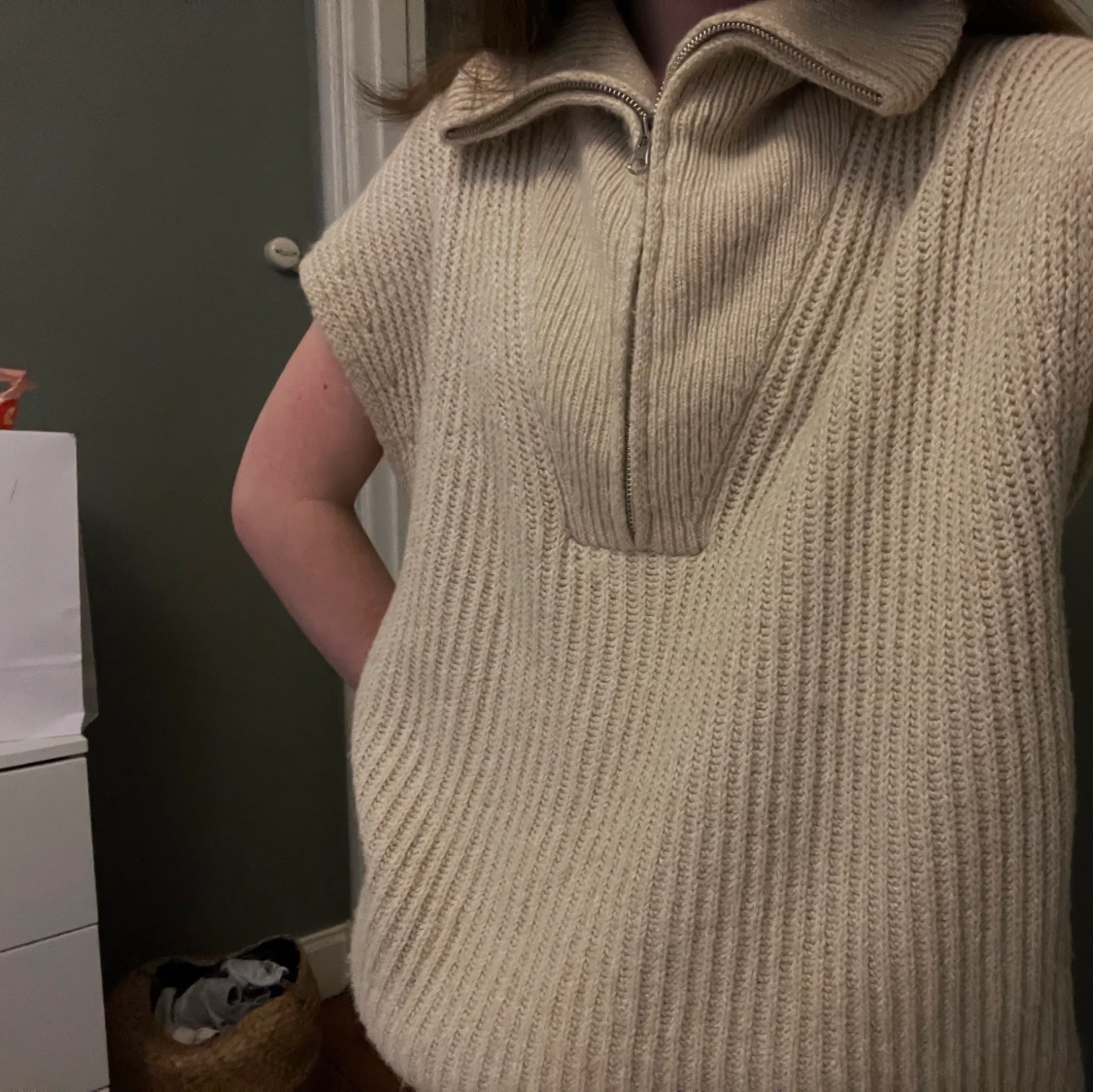 Massimo Dutti stickad vest