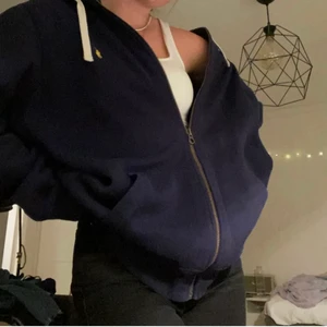 RALPH LAUREN ZIP HOODIE OVERSIZE - Mörkblå och storlek XXL! ❤️ 