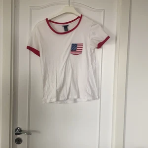 T-shit med amerikanska flaggan - Cool t-shirt med amerikanska flaggan