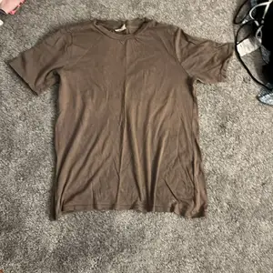 En brun t-shirt i storlek S från Gina Tricot 