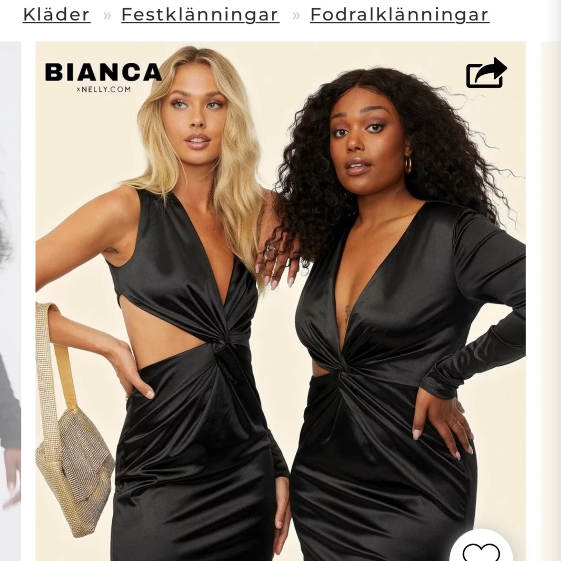 Bianca x nelly klänning - 90