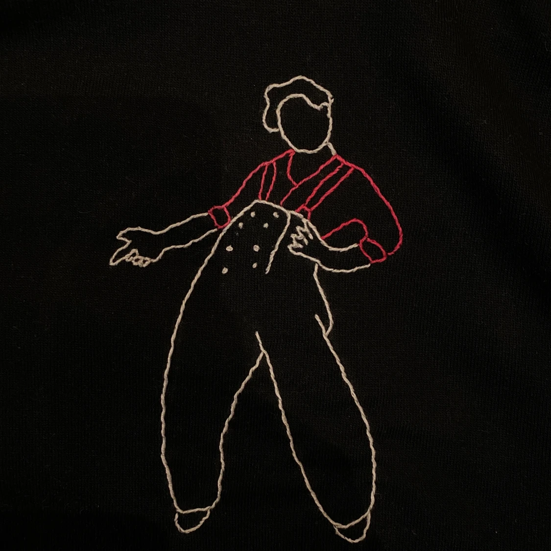 Broderad tröja - 91