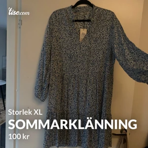 Sommarklänning  - Jättefin sommarklänning som aldrig är använd.💓