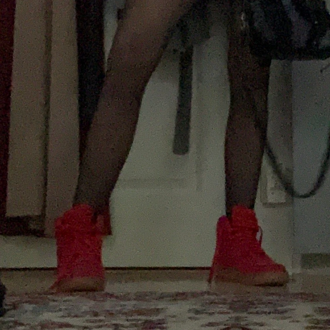 Nike Air Force 1 High Red Suede - 90