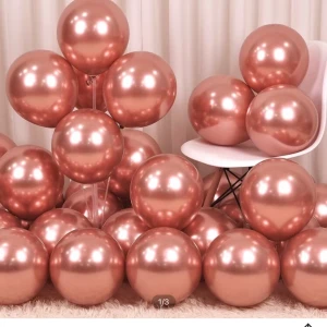 ballonger roseguld - för mer ingo kontakta mig, helt nya oöpnad förpackning