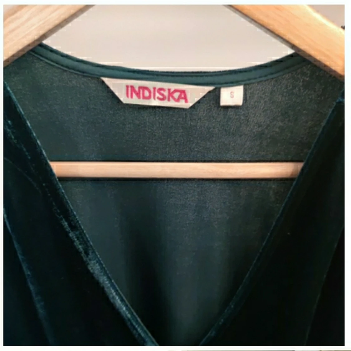 Indiska sammet klänning S - 91