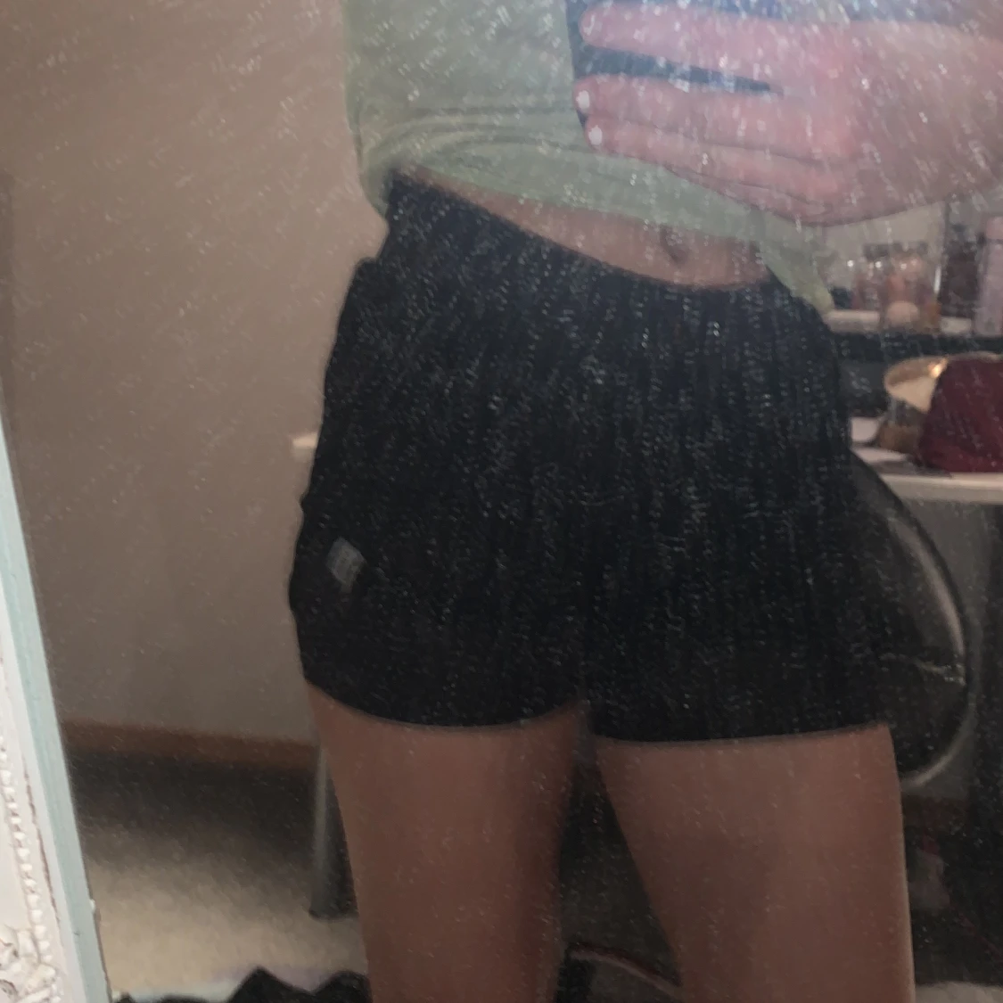 Svarta träningsshorts i strl xs/s🥰 - 90