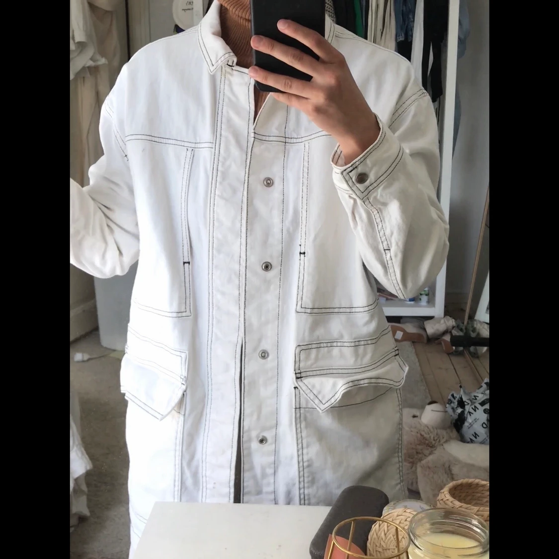 skitcool retro jeansjacka/skjorta - 90