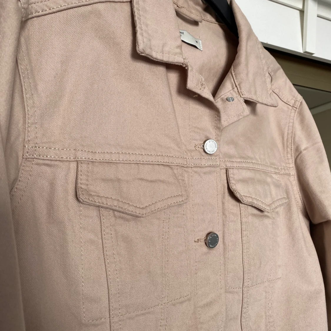 Beige denim jacka  - 90