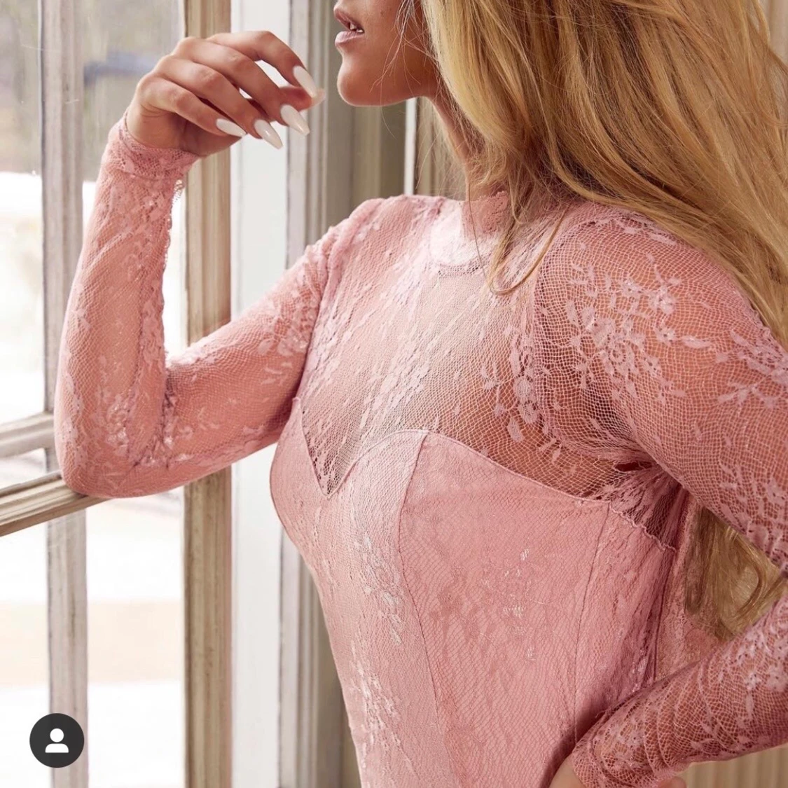 Rosa Balklänning  - 91