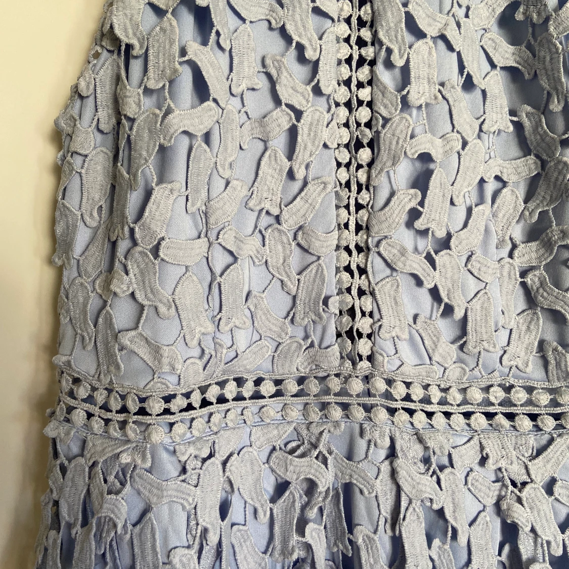 Ljusblå klänning - 90