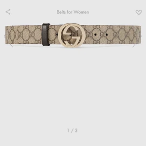 Gucci bälte dam  - Säljer mitt gucci bälte då den inte kommer till användning längre. Äkta & kvitto finns 🌸
