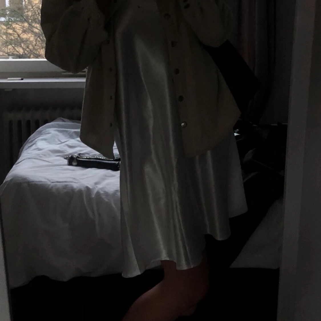 Sidenklänning/kjol  - 90