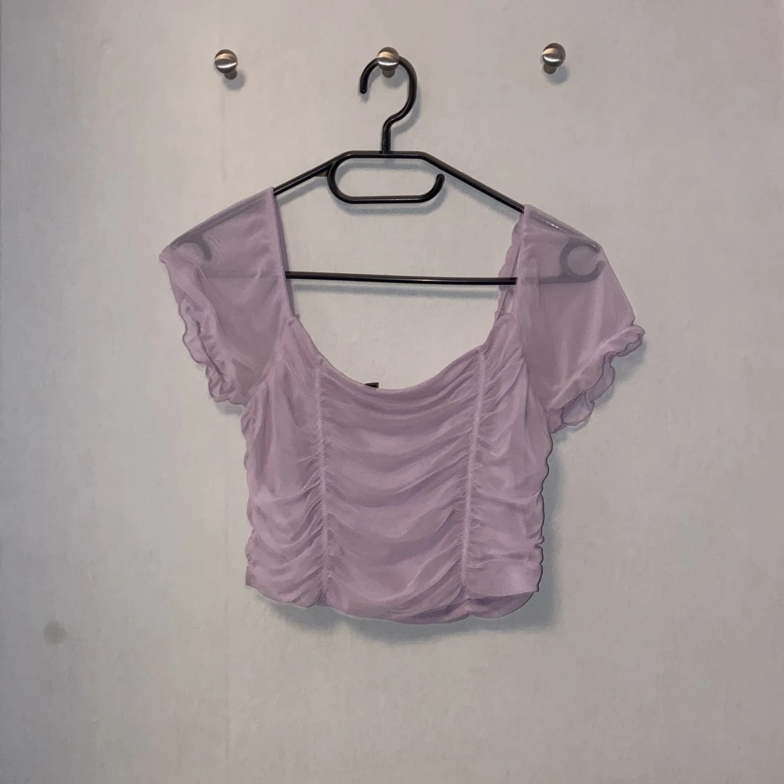 Gullig ljuslila topp strl S 